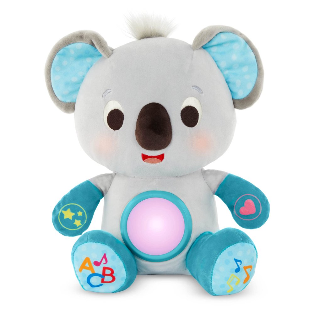 B. toys Interactive Learning Sidekick Koala Developmental Toy Stuffed Animal Musical Baby Toy with Sounds, Lights Educational & Sensory Toys Newborns, Babies 0+ Months