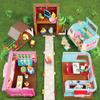 Lil Woodzeez  Happy Harvest Farm Playset  20 Pcs Doll Playset with Farmer & Garden Accessories  Pretend Play Toy Barn for Kids Age 3+ view 3