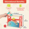 B. toys  Xylo  Pound Whale  Musical Instrument  Wooden Hammer & Balls  Developmental Toy for Toddlers  1 Year + view 4