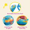 B. toys  Walk 'n' Play  Ride On Musical Activity Walker  Whale Walker for Active Play  Songs, Sounds & Lights  Interactive Toy for Baby, Toddler  10+ Months view 4