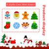 300 Pieces Christmas Mini Erasers Assortment Novelty Pencil Erasers Bulk for Rewards Prizes Gift Filler view 2
