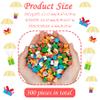 300 Pieces Christmas Mini Erasers Assortment Novelty Pencil Erasers Bulk for Rewards Prizes Gift Filler view 3