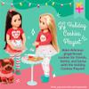 Glitter Girls  14-Inch Doll Accessories  Holiday Cookies Set  23 Pieces Baking Playset  Apron, Oven Mitt & Kitchen Supplies  3+ Years Holiday Cookies Playset view 2