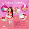 Glitter Girls  14-Inch Doll Accessories  Holiday Cookies Set  23 Pieces Baking Playset  Apron, Oven Mitt & Kitchen Supplies  3+ Years Holiday Cookies Playset view 3