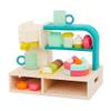 B. toys  Mini Chef Coffee Shop Playset, Pretend Barista & Baking Set with Machine, Cups, Bakery, and Delicious Desserts for Role  Play Fun, Encourages Creative Imagination for Toddlers 3+ Years view 1