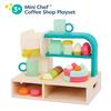B. toys  Mini Chef Coffee Shop Playset, Pretend Barista & Baking Set with Machine, Cups, Bakery, and Delicious Desserts for Role  Play Fun, Encourages Creative Imagination for Toddlers 3+ Years view 2