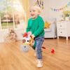 Battat  Classic Hobby Horse  Plush Stick Horse  Wooden Pole & Sensory Textures  Realistic Sounds  2+ Years  Pony Pal view 2