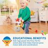 Battat  Classic Hobby Horse  Plush Stick Horse  Wooden Pole & Sensory Textures  Realistic Sounds  2+ Years  Pony Pal view 4