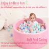 Crenailro Foam Ball Pit for Toddlers, 35 Inch Baby Ball Pit Soft Round and Easy to Set or Clean, Baby Playpen Ball Pool is Ideal Gift for Kids-Balls NOT Included view 3