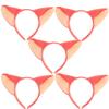 FRCOLOR Foxes Ear Headband Unique Fox Ear Shape Cosplay Hair Hoop for Girls Comfortable Party Headwear for Halloween Birthday and Photo Props view 1