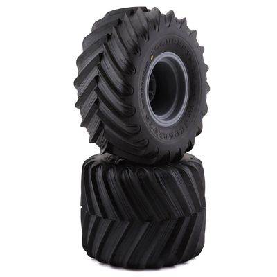 J Concepts Inc. Renegade Tire Yllw Cmpnd Silver #3414S Wheel 2 JCO30854099 RC Tire