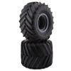J Concepts Inc. Renegade Tire Yllw Cmpnd Silver #3414S Wheel 2 JCO30854099 RC Tire view 1