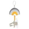 Blublu Park Baby Hanging Rattle Toys, Baby Lullaby Pull Musical, Soft Plush Early Development Stroller Car Toys with Squeaker for Infant (Rabbit) view 1