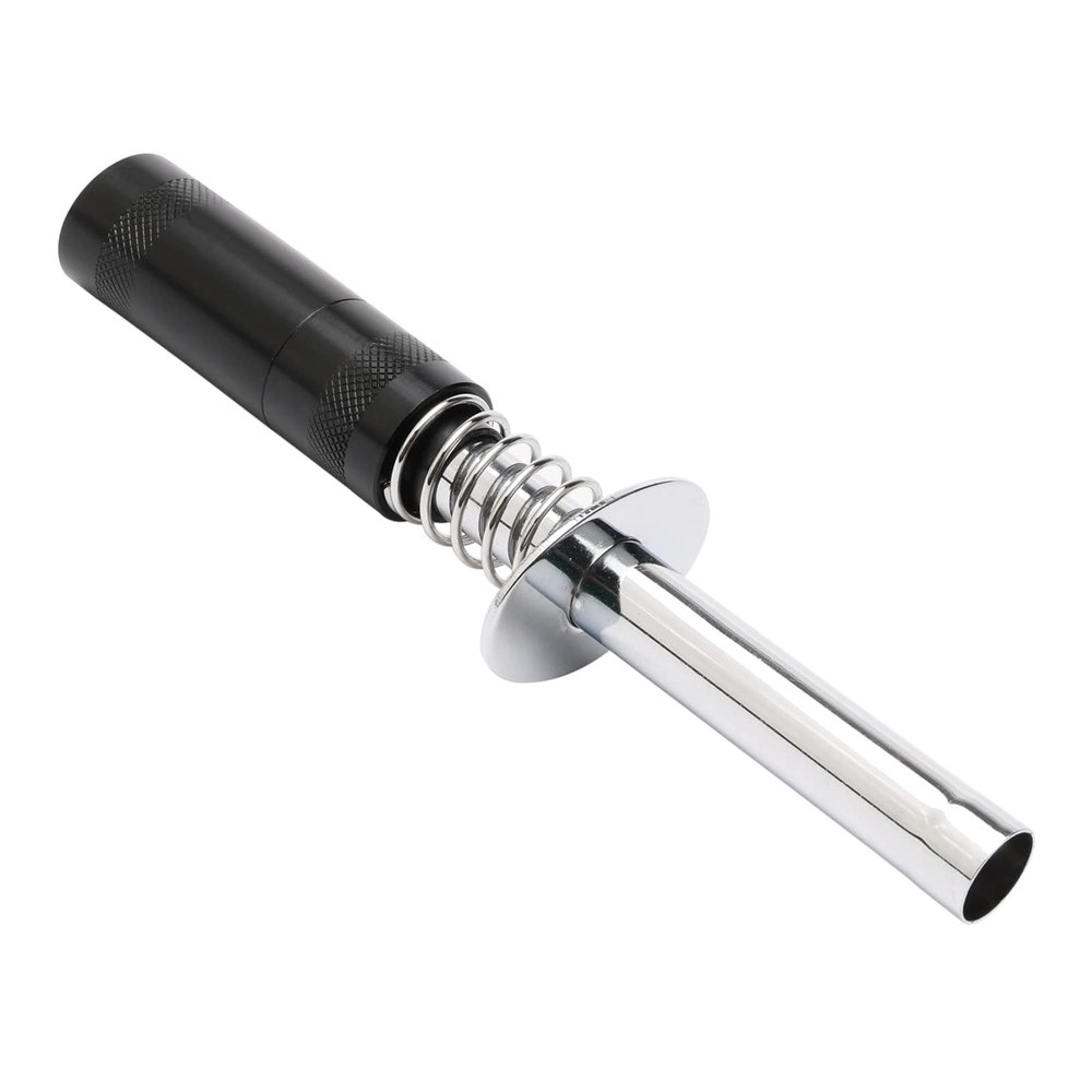 Alloy RC Glow Plug Igniter Nitro Engine Starter Support AA Batteries for RC Car Buggy Truck Plane, Black
