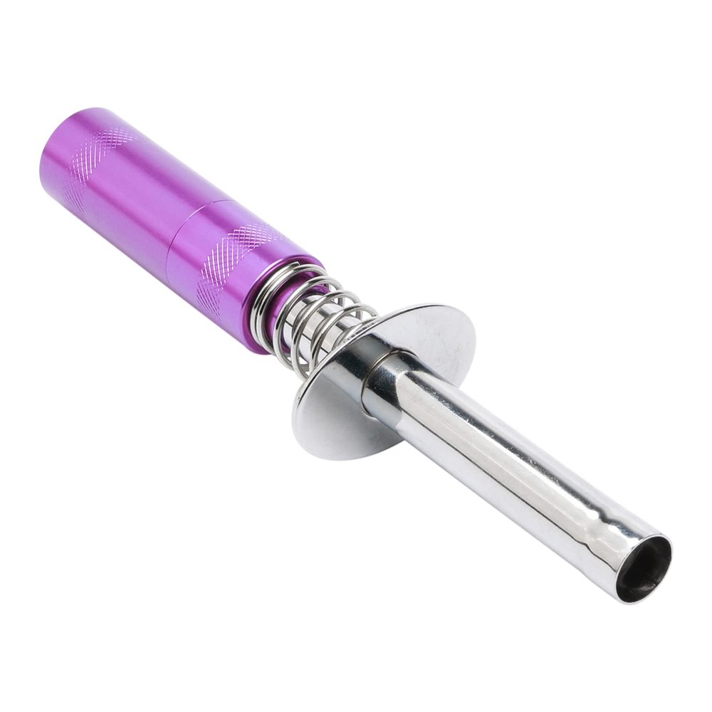 Alloy RC Glow Plug Igniter Nitro Engine Starter Support AA Batteries for RC Car Buggy Truck Plane, Purple