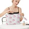 Fokongna Love Heart Travel Gifts Wet Bag, For Swimsuit Travel Toiletry Bag Waterproof Large Capacity for Women Girls Mom Sister Friends Travel Gifts view 3