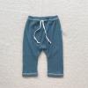 Baby Newborn Infant Girls Boys Solid Ribbed Cotton Summer Autumn Long Pants Leggings Baby Boy (Sky Blue, 0-6 Months) view 2