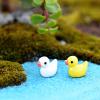 100 PCS Tiny Ducks | Mini Resin Duck Miniature Figures, Landscape Garden Landscape Aquarium Dollhouse Ornament Potted Plants DIY Pendant Craft Decoration for Christmas Birthday Party view 2