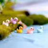 100 PCS Tiny Ducks | Mini Resin Duck Miniature Figures, Landscape Garden Landscape Aquarium Dollhouse Ornament Potted Plants DIY Pendant Craft Decoration for Christmas Birthday Party view 3