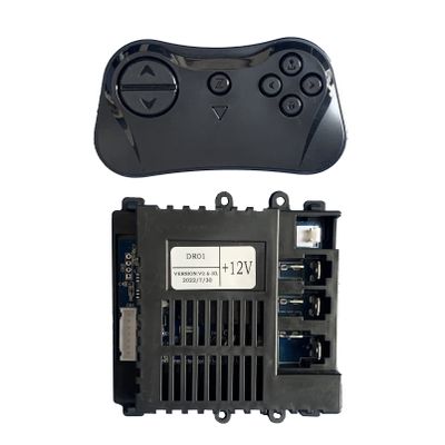 2.4G Bluetooth Remote Control DR01 V2.6-HL 12V Receiver Kit Kids Powered Ride On Car,Controller Control Box Accessories for Children Electric Ride On Car Replacement Parts