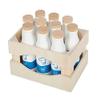 Small Foot Fresh Wooden Milk Box, Children's Kitchen Accessories for Shop, 3 Years, 12354 Toys, Multicoloured view 3