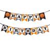 Basketball Theme Happy Birthday Banner Basketball birthday party decorations view 1