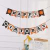 Basketball Theme Happy Birthday Banner Basketball birthday party decorations view 2