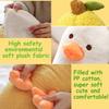 Banana Duck Plush Toy 27.5'',Cute Plushies Banana Stuffed Animal,Duck Plushie Long Banana Duck Plush Pillow,Funny Hugging Pillow Sleeping Cushion Soft Gifts for Boys Girls Birthday Christmas(Yellow) view 4