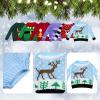 Chalyna 6 Pcs Christmas Doll Clothes Christmas Accessories Outfit Small Sweater Knitted Clothing Xmas Accessory Santa Clothing Accessories Clothes, Doll is Not Included(Adorable) view 4