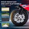 Aosom Licensed 6V Kids Ride on Motorcycle, Off-Road Battery Powered Three Wheels Dirtbike with USB, AUX, Music and Headlight for Toddler, Red view 4