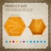 12 Pcs Dice Tray Bulk for Rolling Portable Folding Dice Holder Tray Strong Box Portable PU Leather Velvet for Games Like RPG, and Other Table view 2