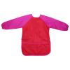 2 Pack Kids Art Smocks Waterproof Children Artist Painting Drawing Aprons Long Sleeve with 3 Pockets Size L for Age 8-10 Years (Red) view 2