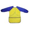 2 Pack Kids Art Smocks Waterproof Children Artist Painting Drawing Aprons Long Sleeve with 3 Pockets Size S for Age 3-5 Years (Yellow Blue) view 2