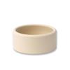 APLAINR Solid Bowl, Silicone Bowl for Baby, Toddler & Kids, 9 fl oz, Non Slip, Heavy Base, Deep, Microwave & Dishwasher Safe, No BPA, Cereal, Soup, Snack Dishes & Dinnerware, Oat Cream view 1