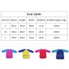 2 Pack Kids Art Smocks Waterproof Children Artist Painting Drawing Aprons Long Sleeve with 3 Pockets Size S for Age 3-5 Years (Red) view 3