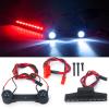 MOHERO RC Car Body Red & White Head & Tail Light Set Front & Rear LED Light Compatible with 1/16 Mini E-RVEO #71076-3 RC Off Road Upgrade Parts view 1