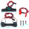 MOHERO RC Car Body Red & White Head & Tail Light Set Front & Rear LED Light Compatible with 1/16 Mini E-RVEO #71076-3 RC Off Road Upgrade Parts view 2