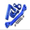 Aluminum 7075-T6 Steering Assembly + Steering Plate For Traxxas 1/8 4WD Sledge Monster Truck 95076-4 - 8Pc Set Blue view 1