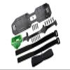 Aluminum 7075-T6 Servo Mount And Carbon Fiber Battery Compartment For Traxxas 1/8 4WD Sledge Monster Truck 95076-4 - 22Pc Set Green view 1