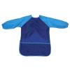 2 Pack Kids Art Smocks Waterproof Children Artist Painting Drawing Aprons Long Sleeve with 3 Pockets Size L for Age 8-10 Years (Blue) view 2