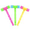 Toyvian 12 Pcs Squeaky Squeaking Hammer Pounding Toy Plastic Whistle Sound Toy for Boys and Girls Clown Carnival Circus Birthday Party Favors Random Color view 1