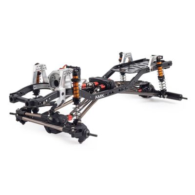 Chassis Frame Set Wheelbase 313mm with 2 Speed Transmission Reversed Front Axle for 1/10 RC Crawler Axial SCX10 II 90046 EX86100