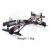 Chassis Frame Set Wheelbase 313mm with 2 Speed Transmission Reversed Front Axle for 1/10 RC Crawler Axial SCX10 II 90046 EX86100 view 3