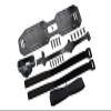 Aluminum 7075-T6 Servo Mount And Carbon Fiber Battery Compartment For Traxxas 1/8 4WD Sledge Monster Truck 95076-4 - 22Pc Set Black view 1