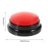 Toddmomy Dogman Toys Dog Talking Button Set Household Recording Button Interesting Dog Buzzer Interactive Talking Button Dog for Learning, Office Game  Red  Puppy Accessories view 2