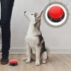 Toddmomy Dogman Toys Dog Talking Button Set Household Recording Button Interesting Dog Buzzer Interactive Talking Button Dog for Learning, Office Game  Red  Puppy Accessories view 3