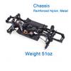 313mm Wheelbase RC Crawler Chassis Frame Builders Kit with 2-Speed Transmission 35T 550 Motor for Traxxas TRX4 D90 DIY Upgrade (313mm Chassis Have Axle Without Wheels) view 4