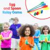 Abnaok 20PCS Outdoor Games Potato Sack Race Bag, 3-Legged Race Bands, with Egg and Spoon Race Lawn Games for Outside Backyard Field Day Birthday Party Games for Kids and Adults. view 4