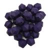 Twilight Purple Color Silicone Polyhedron Beads 14mm Silicone Geometry Icosahedron Beads for Mom Jewelry Necklace Making view 2