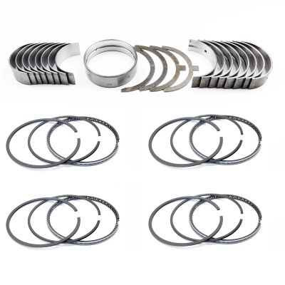 C2.6 Metal Kit+4 X Piston Rings for Caterpiller CAT C2.6 Track Loader RC-60